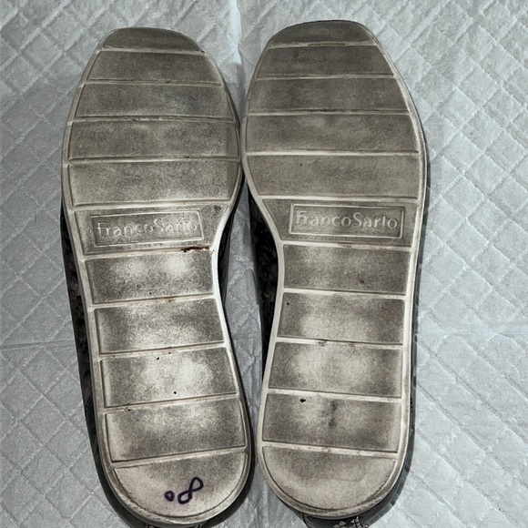 Franco Sarto Boston snake print slip on comfort women’s shoes Sz 8 - Picture 8 of 8